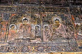 Old Bagan Myanmar. The Thamya temple. Jataka paintings. 